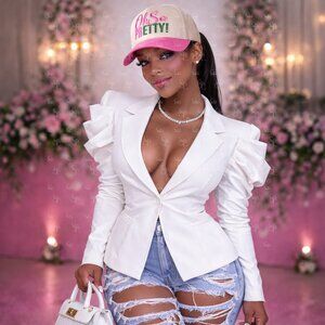 Oh So Pretty Sorority Inspired Embroidered Baseball Cap